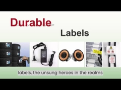 تطبيق مواد الملصقات الدائمة