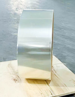 سعر جيد مواد الملصقات العادية 30μ سمك الورق فيلم BOPP شفاف الانترنت