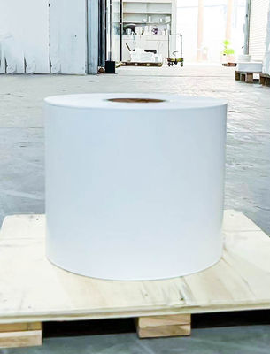 سعر جيد الموافقة SGS الرصاصة لامعة اللاصقة الذاتية الورق الاصطناعي 50μ السطح سمك الانترنت