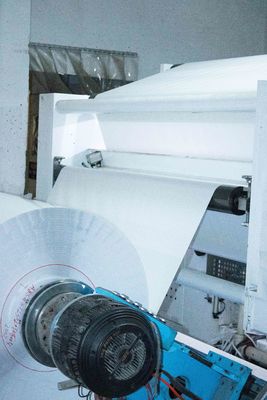 سعر جيد ورق مغلف بالصمغ المتحرك من نوع PE ، ورق أبيض عادي لزج الانترنت