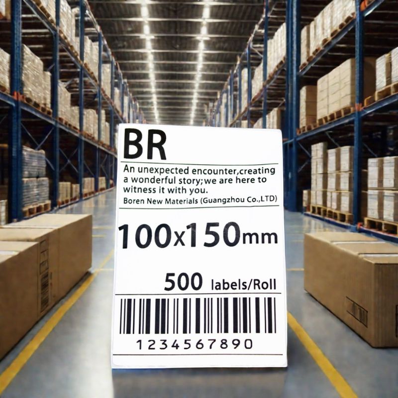100x150 حجم لوجستيات و ورقة سريعة 50 * 37 * 24mm مقاس الصندوق لسمات التغليف