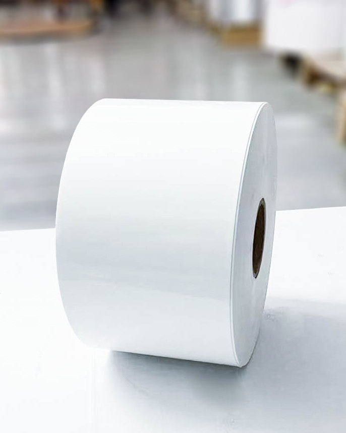 Jumbo White Paper Roll