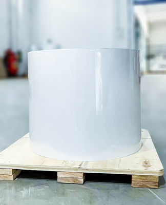 سعر جيد نوع غراء الإطارات المادة الملصقة لسمعة PE الدوامة 80u سمك الوجه الانترنت